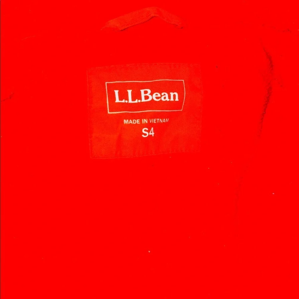 LL Bean kids double snow coat size 4 -